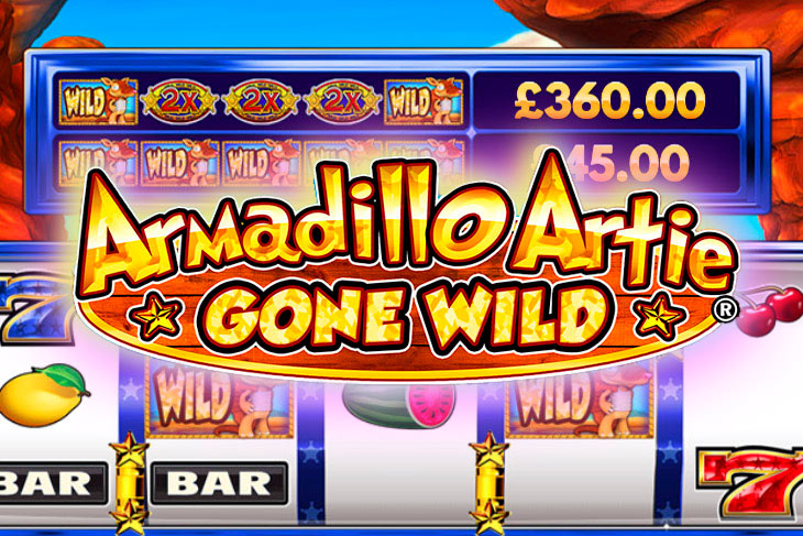 Armadillo Artie Gone Wild - DWG slot at Casoola Casino Casino