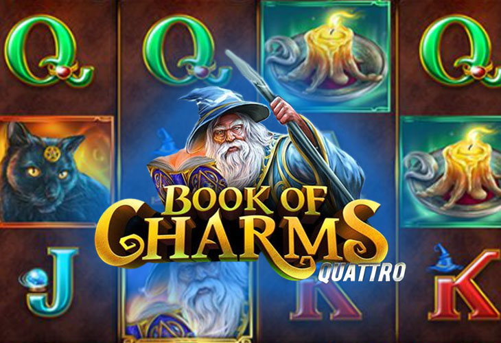 Book of Charms Quattro - Stakelogic slot at Casoola Casino Casino