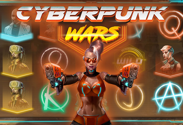 Cyberpunk Wars - Woohoo slot at Casoola Casino Casino