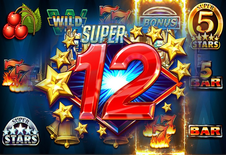 Super 12 Stars - Red Rake slot at Casoola Casino Casino