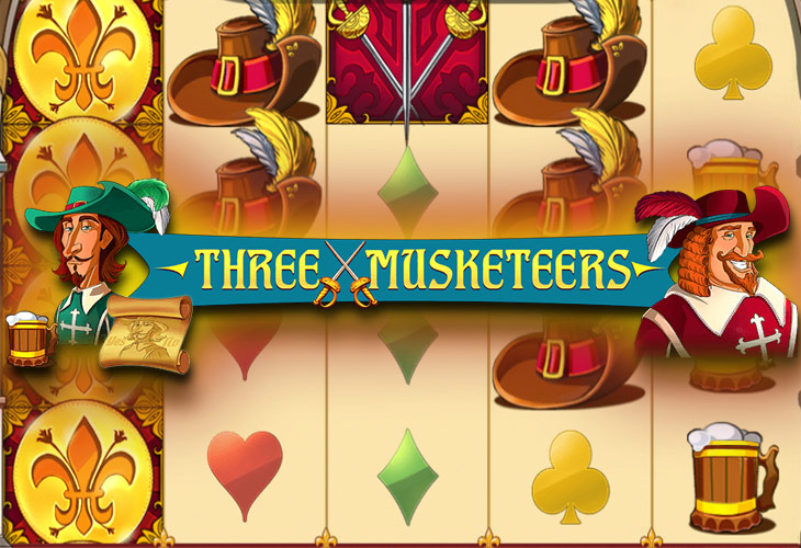 Three Musketeers - Red Tiger Gaming slot at Casoola Casino Casino